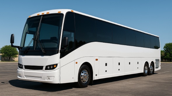 Exterior of Charter Bus Company Mesquite's 40 Passenger Party Bus in Mesquite